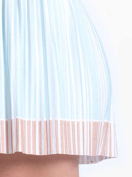 Lucky in Love Womens Riviera Love Pleat Skirt