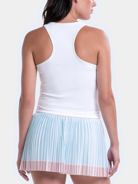 Lucky in Love Womens Riviera Breeze Racer Rib Tank