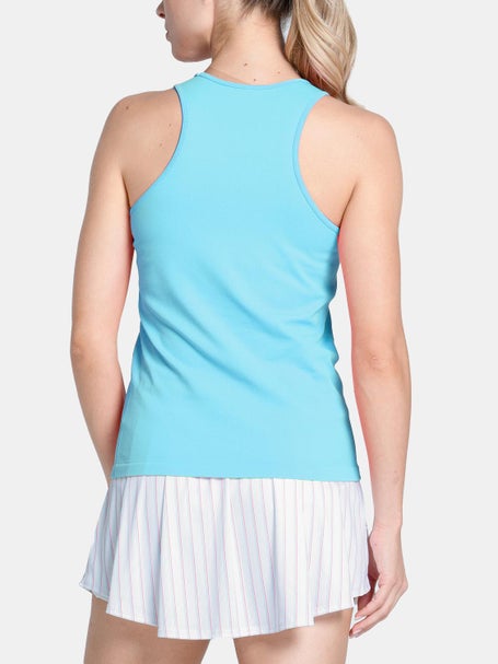 Lucky In Love Womens Retro Seamless High Neck Tank