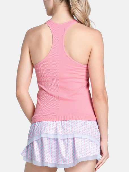 Lucky In Love Womens Retro Seamless Scoop Neck Tank