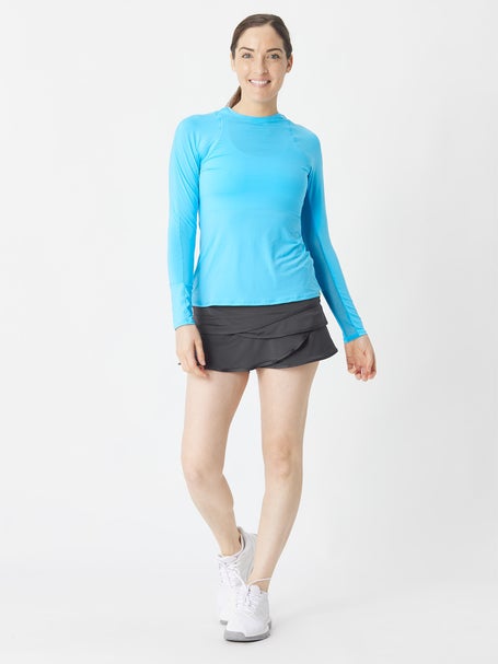 Lucky in Love Womens Core Scallop Skirt - Charcoal