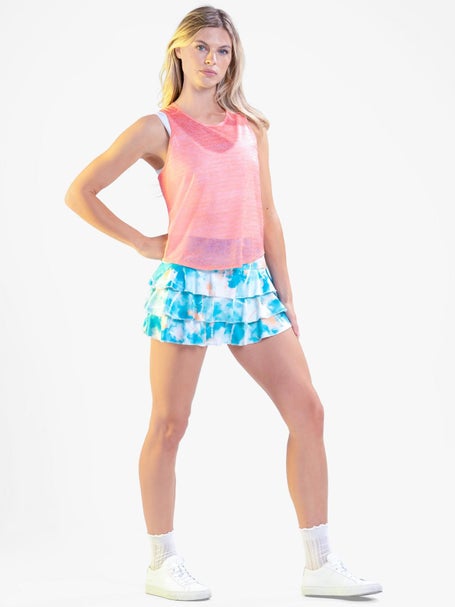 Lucky in Love Womens Waves Summer Haze Tank