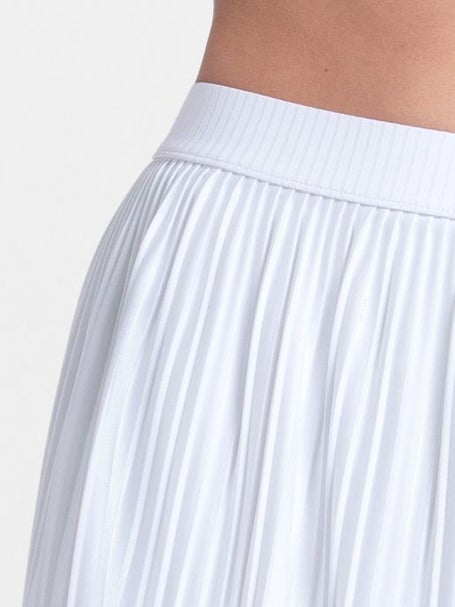 Lucky in Love Womens Weave Woven Strokes Pleat Skirt