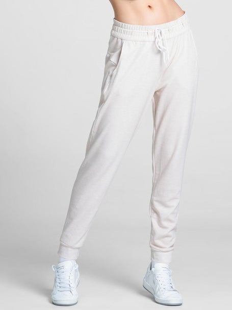 Lucky In Love Womens Shimmer Renew Heather Jogger
