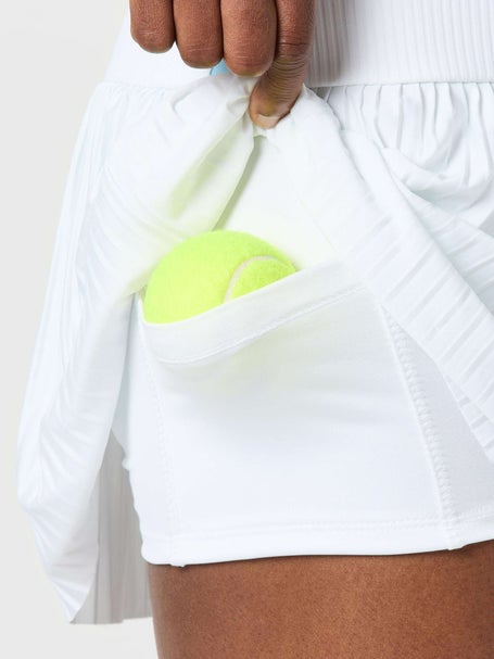 Lucky in Love Womens Riviera Racer Rib Pleat Skirt