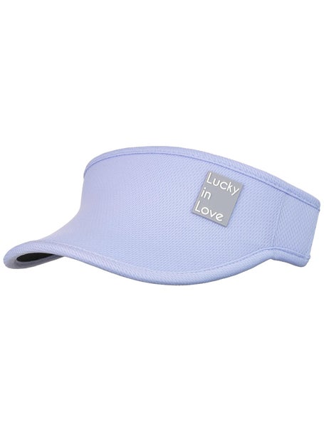 Lucky In Love Womens Stretch Visor - Lavender