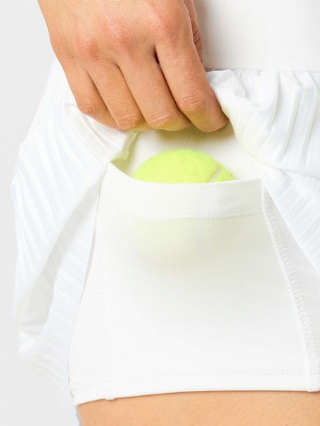 Lucky in Love Womens Tempo Pleat Skirt - White