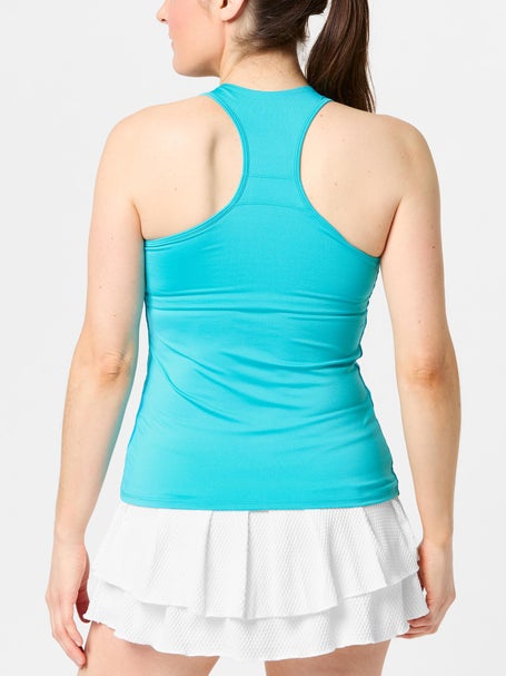 Lucky In Love Womens Core V-Neck Tank - Ocean