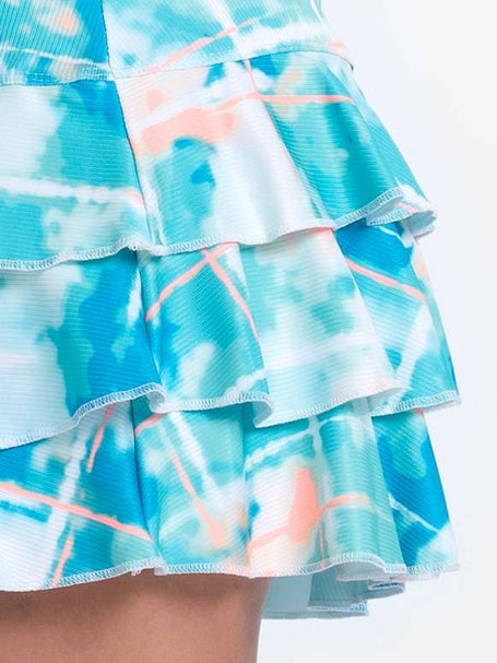 Lucky in Love Womens Waves Oasis Skirt