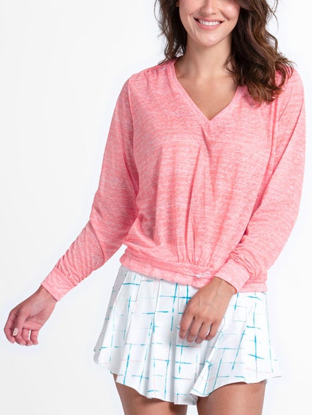 Lucky in Love Womens Waves Summer Haze Pullover