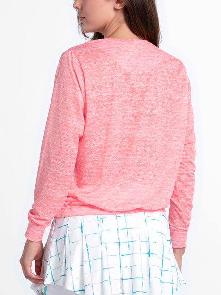 Lucky in Love Womens Waves Summer Haze Pullover