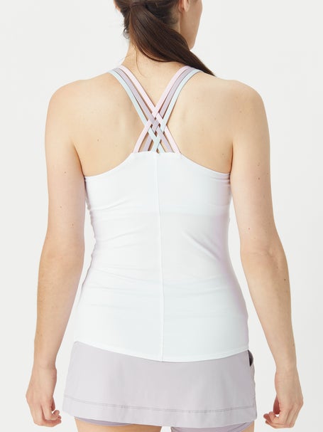 Lucky in Love Womens Undercover Cross Tank