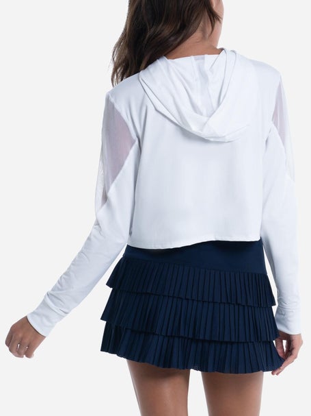 Lucky in Love Womens Core Cindy Hoodie - White