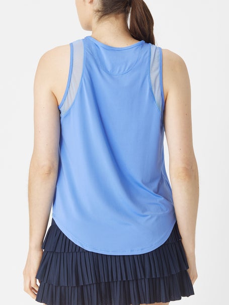 Lucky in Love Womens L-UV Chill Out Tank - Bluemarine