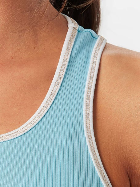 Lucky In Love Womens Club Rival Rib Tank