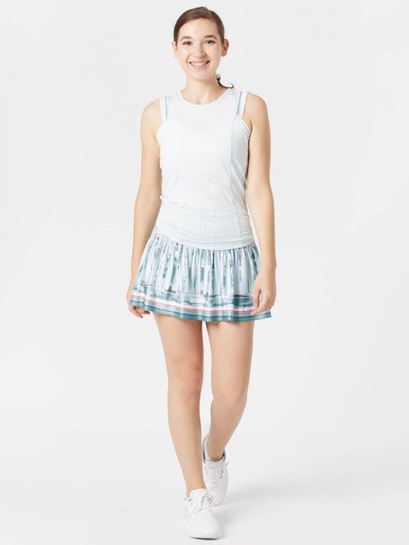 Lucky in Love Womens Find Me Love Long Smocked Skirt