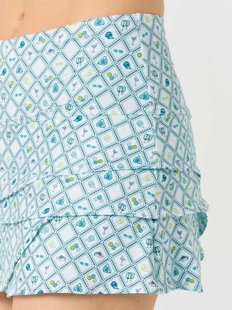 Lucky in Love Womens L-UV Freedom Tank - White