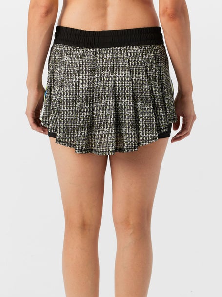 Lucky In Love Womens High Waist Boucle Skirt