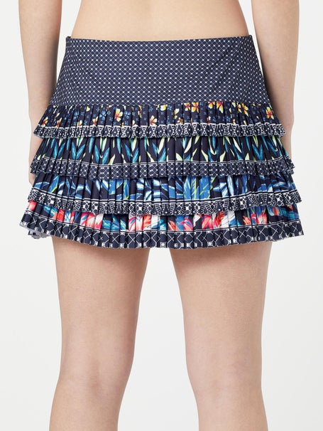 Lucky in Love Womens Keepin It Rio Pleat Skirt