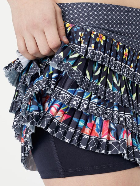Lucky in Love Womens Keepin It Rio Pleat Skirt