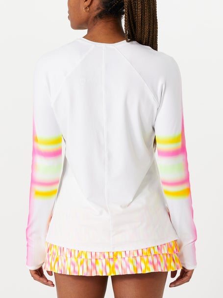 Lucky in Love Womens L-UV Desert Blaze LS