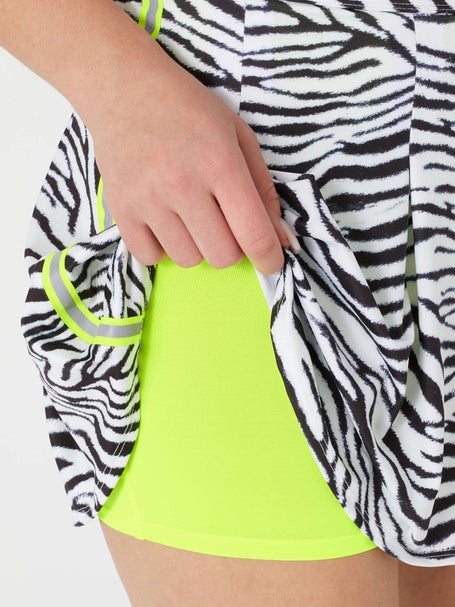 Lucky in Love Womens High Waist Zebra Skirt