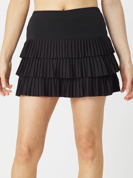 Lucky in Love Womens Long Mon Amie Skirt - Black