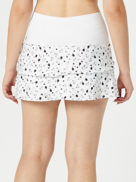 Lucky in Love Womens Pickle Paddle Scallop Skirt