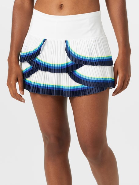 Lucky In Love Womens Pacific Cool Pleat Skirt