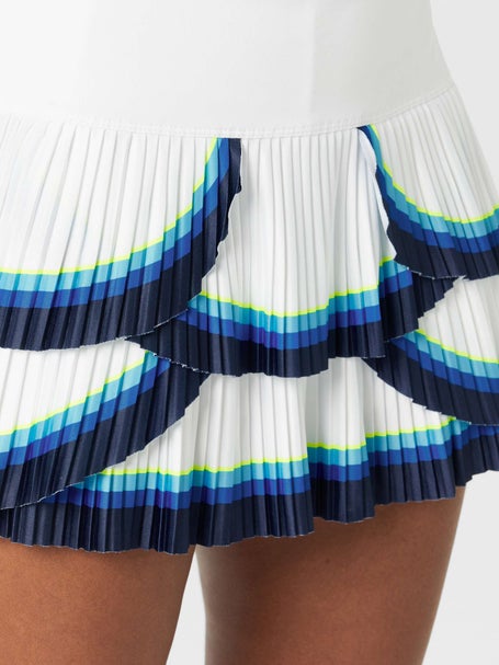Lucky In Love Womens Pacific Cool Pleat Skirt