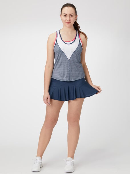 Lucky in Love Womens Palms Royale Layer Tank