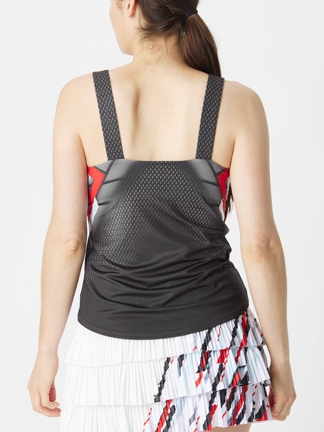 Lucky in Love Womens Tech It Out Tank