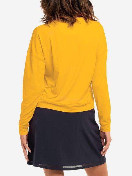 Lucky in Love Womens L-UV Hype LS Top - Fire