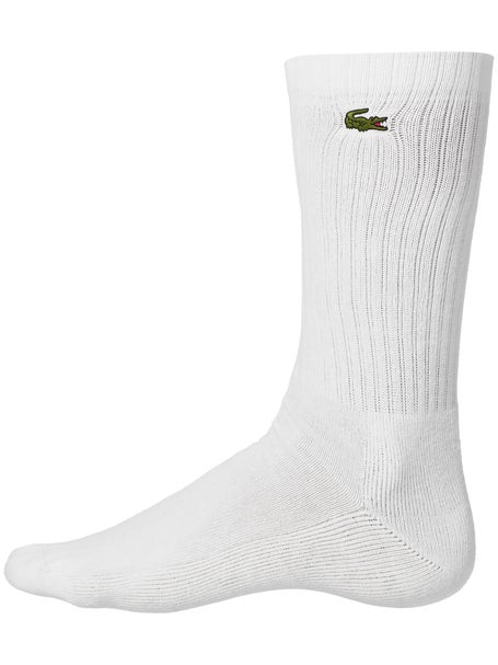 Lacoste Mens Fall 3-Pack Crew Classic Socks