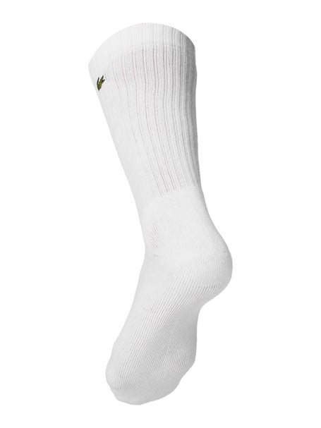 Lacoste Mens Fall 3-Pack Crew Classic Socks