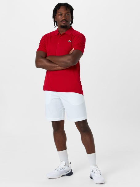 Lacoste Mens Raglan Polo - Red