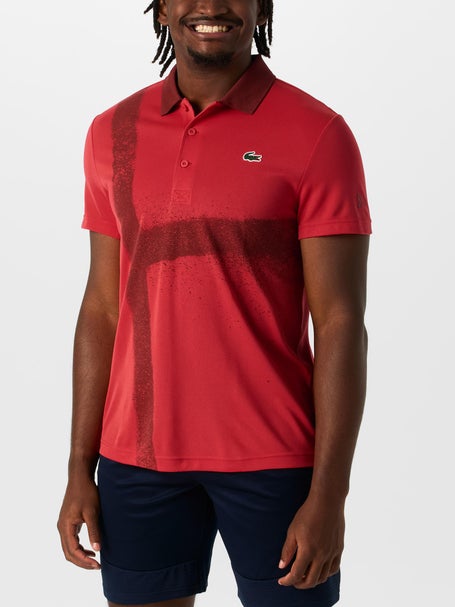 Lacoste Mens Novak Paris Fan Polo