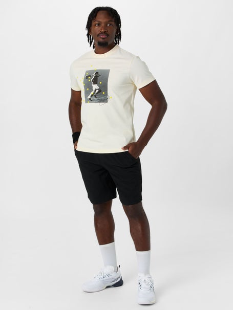 Lacoste Mens Novak Sunshine Signature T-Shirt