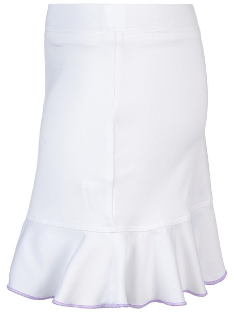 Li Mi Girls Pansies Ruffle Skirt