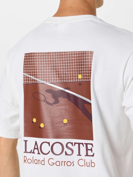 Lacoste Mens Roland Garros Club T-Shirt