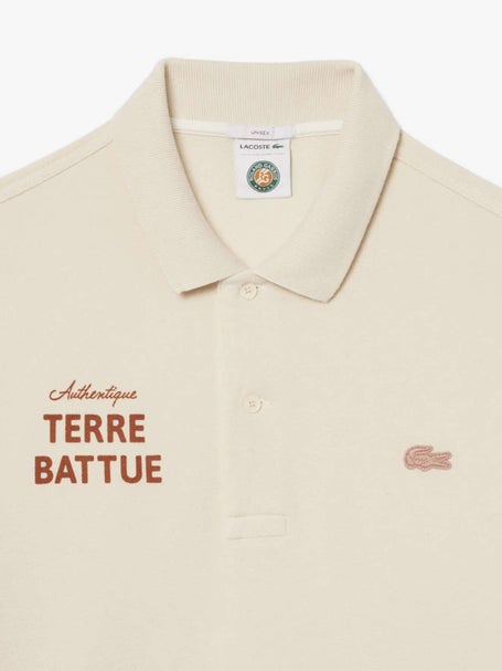 Lacoste Mens Roland Garros Terre Battue Polo