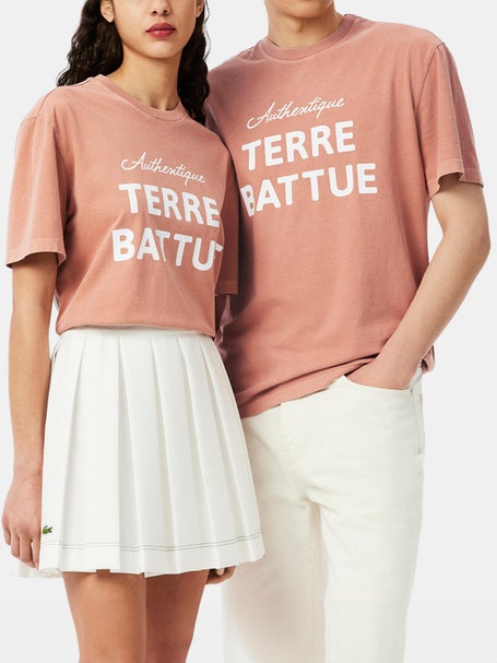 Lacoste Mens Roland Garros Terre Battue T-Shirt