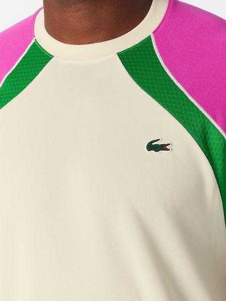 Lacoste Mens Spring Players Ultra Dry Crew