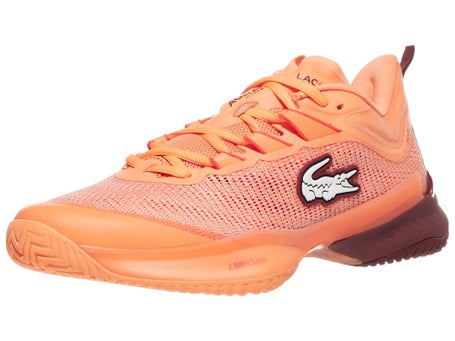 Lacoste AG-LT Ultra Orange/Burgundy Womens Shoes