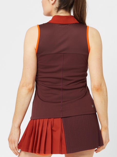 Lacoste Womens Fall Player Sleeveless Polo