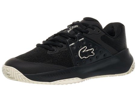 Lacoste Power Serve Black/Black Womens Shoes