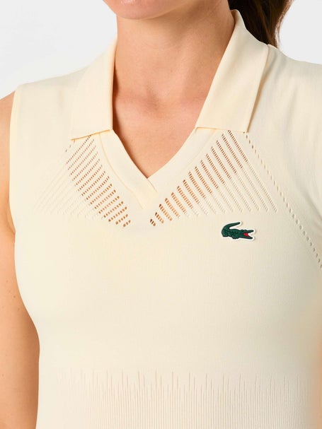 Lacoste Womens Melbourne Players Dress - Off White