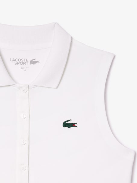 Lacoste Womens Spring Sport Sleeveless Polo