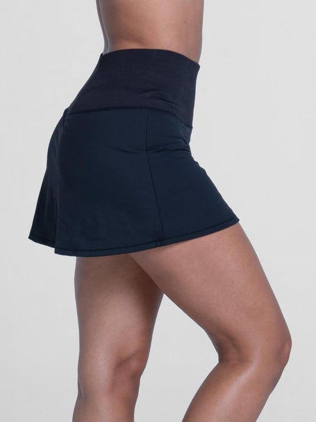 Lucky in Love Womens Baseline Skirt - Black