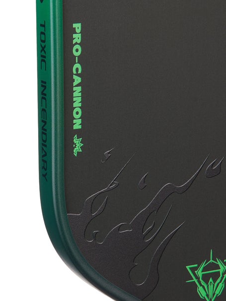 Luzz Green Flame Cannon Pickleball Paddle
